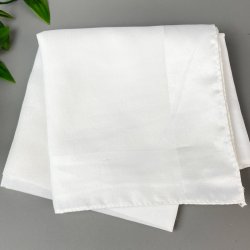 Klassisches weies Vintage-Tuch.