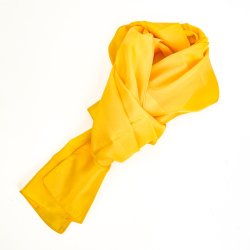 Gult vintage satin t�rkl�de