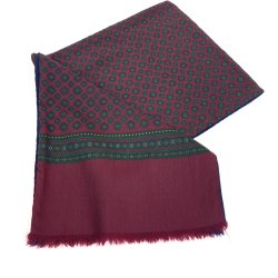 Bordeaux m�nstret vintage t�rkl�de