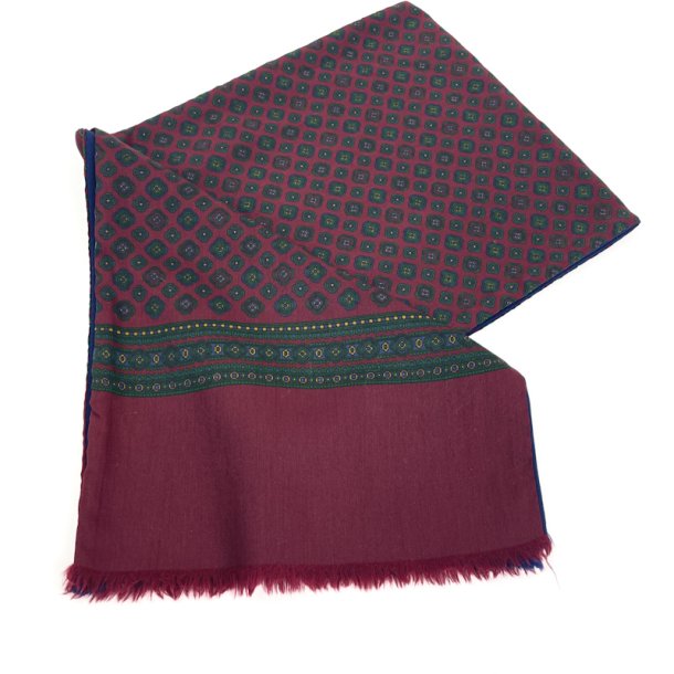 Bordeaux m�nstret vintage t�rkl�de
