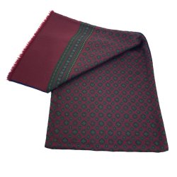 Bordeaux m�nstret vintage t�rkl�de