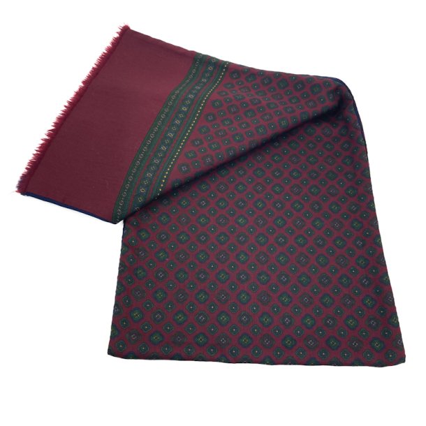 Bordeaux m�nstret vintage t�rkl�de