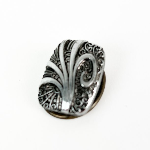 Vintage t�rkl�dering med ornament