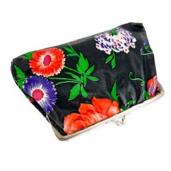 Sort vintage kosmetikpung