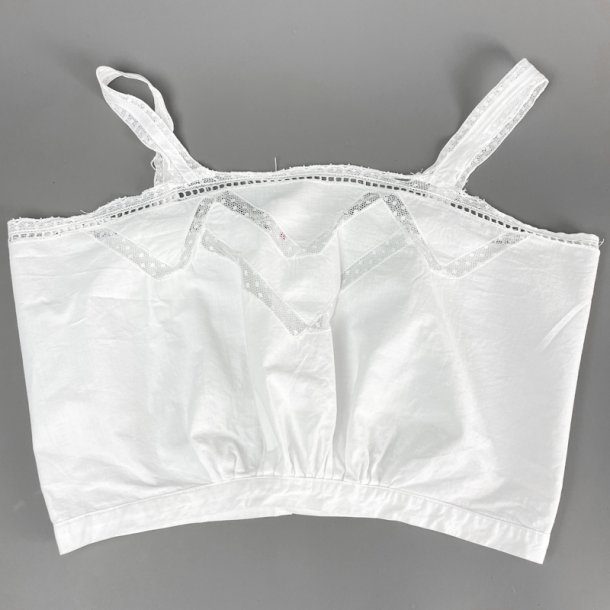 Vintage livstykke med blonder