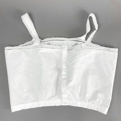 Vintage livstykke med blonder