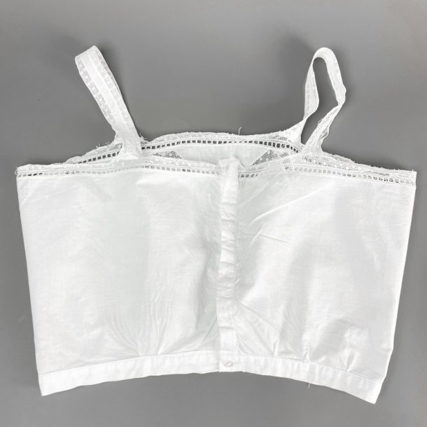 Vintage livstykke med blonder