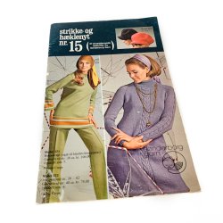 Strikkeh�fte fra 1960'erne