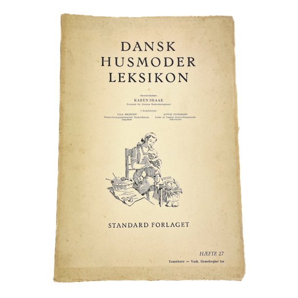 Drei vintage Hausfrauen-Lexika