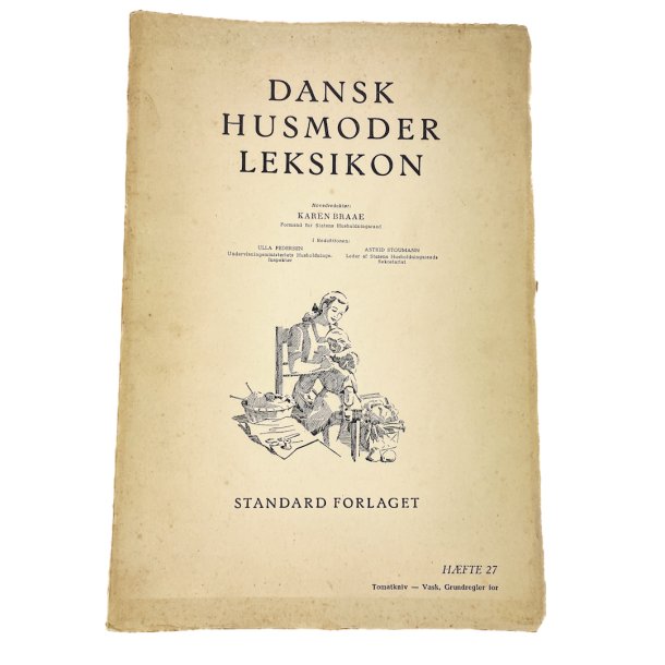 Drei vintage Hausfrauen-Lexika