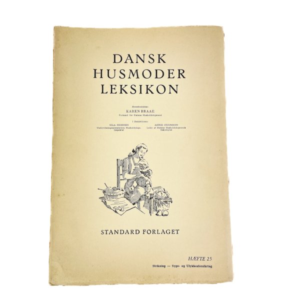 Drei vintage Hausfrauen-Lexika