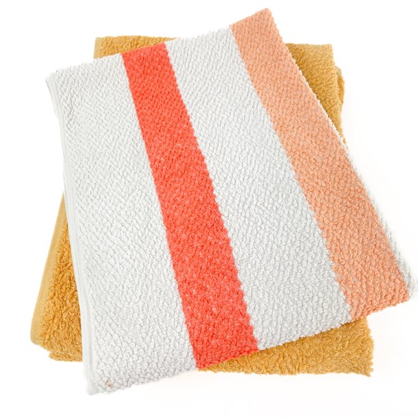 Tre orange retro h�ndkl�der