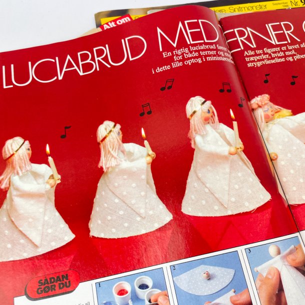 Drei Vintage-Hefte Alt om Hndarbejde