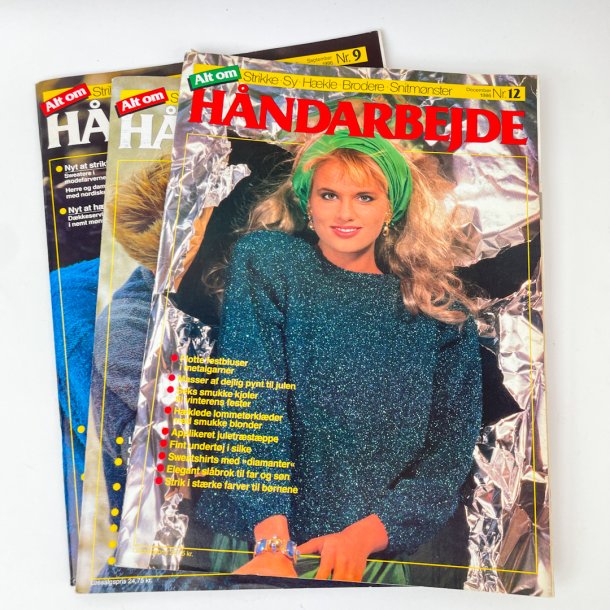 Tre "Alt om Hndarbejde" - 1986