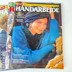 Drei Vintage-Hefte Alt om Hndarbejde