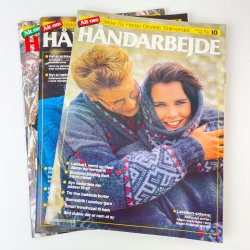 Drei Vintage-Hefte Alt om Hndarbejde