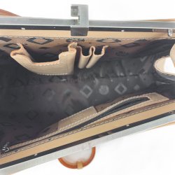 Lys vintage kernel�der h�ndtaske