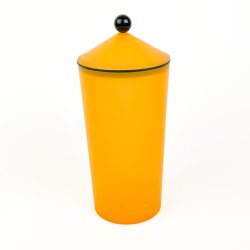 Orange Tupperware retro opbevaringsb�tte