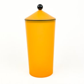 Orange Tupperware retro opbevaringsb�tte