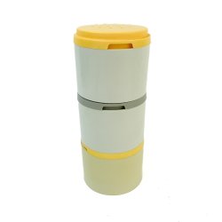 Drei Retro Tupperware Streudosen