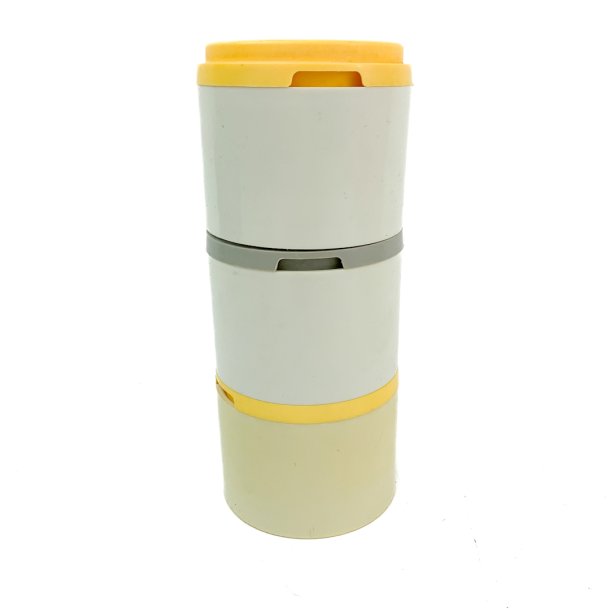 Drei Retro Tupperware Streudosen