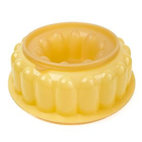 Gelbe Vintage Tupperware Eisform