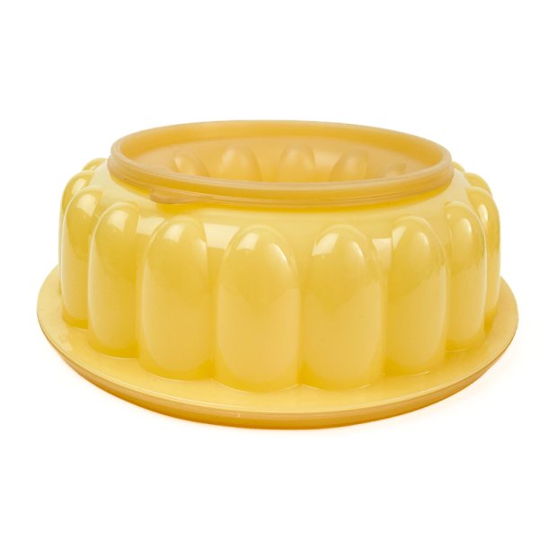Gelbe Vintage Tupperware Eisform