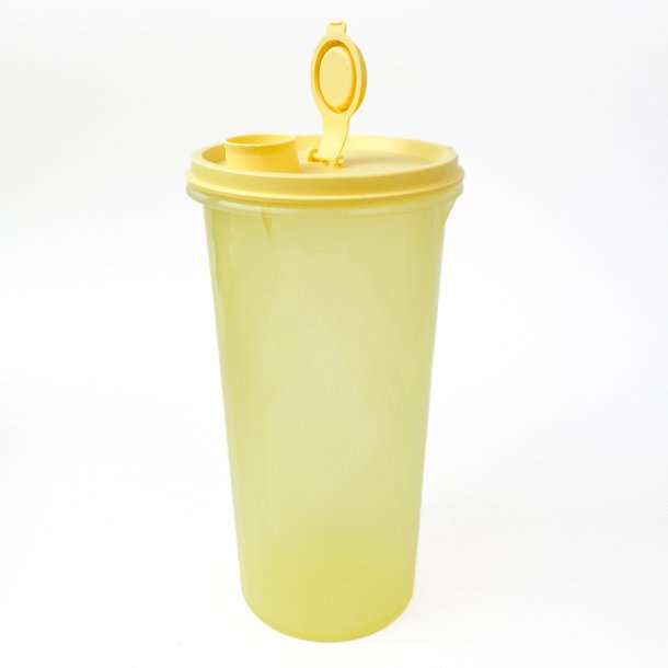 Gelbe Retro Tupperware Kanne