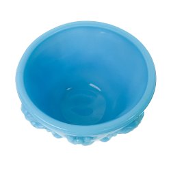 Turkis vintage opalglassk�l
