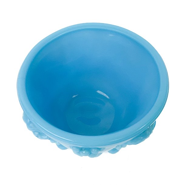 Turkis vintage opalglassk�l