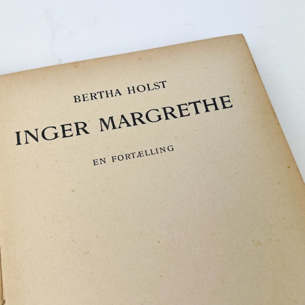 Vintage Inger Margrethe bog