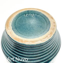 Turkis vintage urtepotte