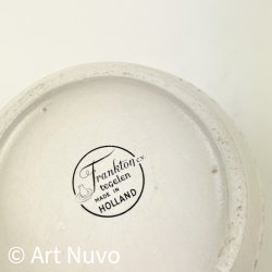 Vintage Frankton urtepotte med roser