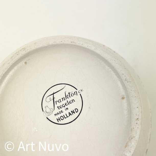 Vintage Frankton urtepotte med roser