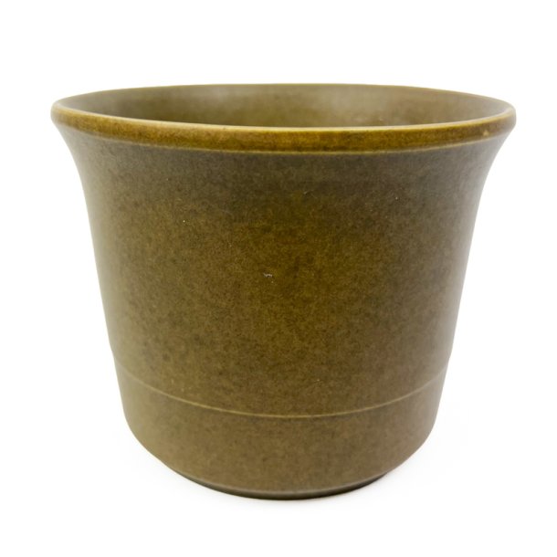 Enkel gr�n vintage urtepotteskjuler