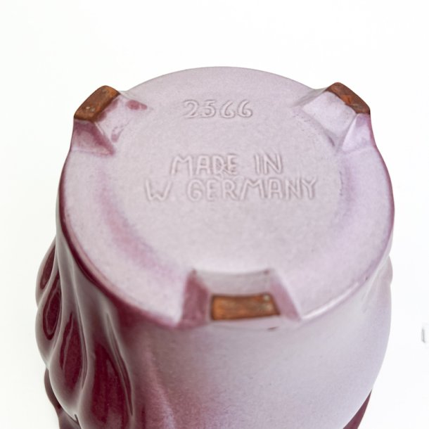 Stor rosa vintage West Germany-urtepotteskjuler