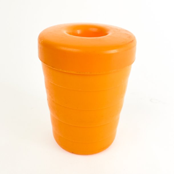 Gelber Retro Mehlschwitze-Mixer mit Zitruspresse