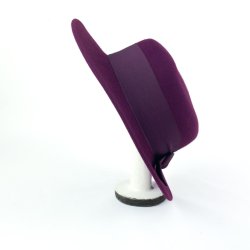 Lila vintage Wollhut  Gre 56