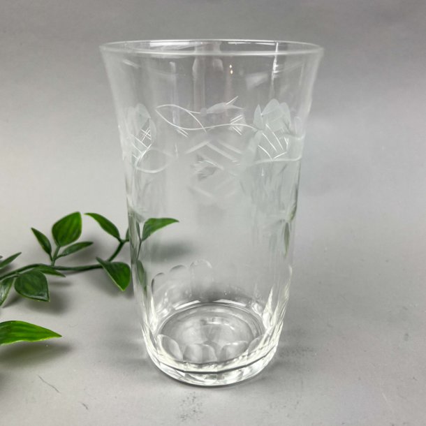  Vintage vandglas rosenbort