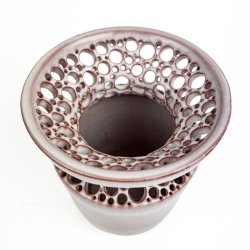 Dekorativ vintage keramikvase