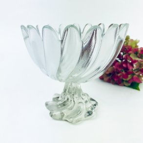 Vintage Nova Glasaufsatz von Walther Glas