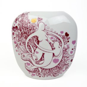 Vase - �Mennesker m�des�, Arne Rasmussen