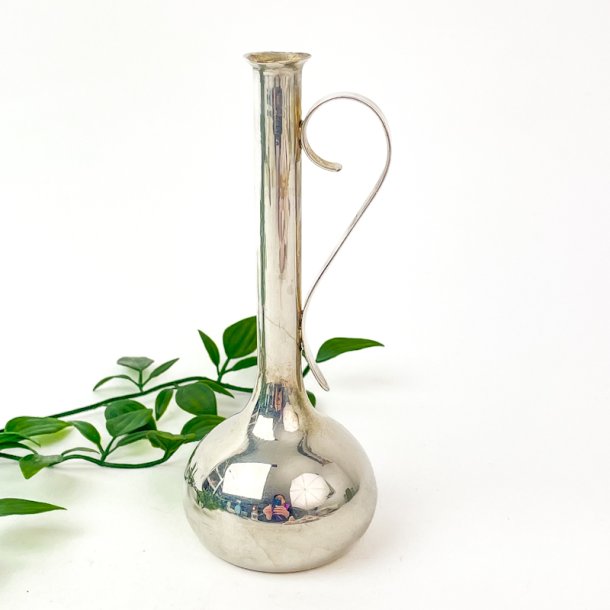 Vintage Vase aus Silberauflage