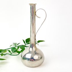 Vintage Vase aus Silberauflage