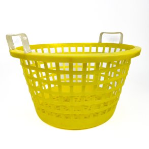 Gul retro vasket�jskurv
