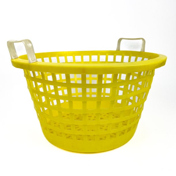 Gul retro vasket�jskurv
