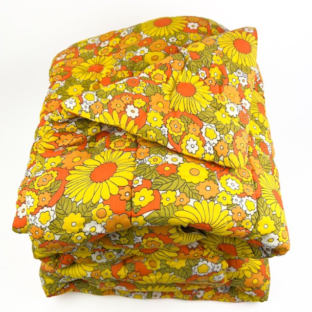 To blomstrede vintage vatt�pper