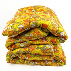 To blomstrede vintage vatt�pper