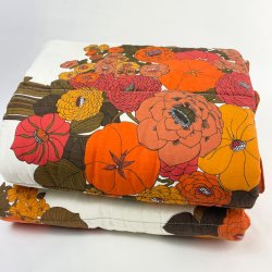 To blomstrede retro vatt�pper