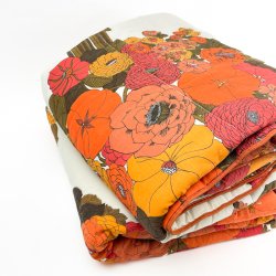 To blomstrede retro vatt�pper